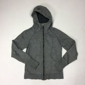 Grey Lululemon scuba hoodie Sz 6
